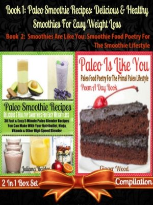 cover image of Paleo Smoothie Recipes + Paleo Is Like You